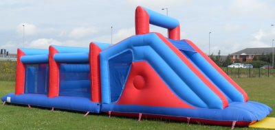 Big Challenge Inflatable Assault Course for hire