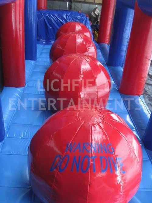 Wipeout Bouncing Balls Game for hire
