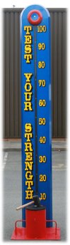 High Striker test your strength game for hire