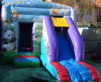 12ft Bouncy castle with Mini-Slide on front