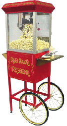 Old Fashion Popcorn Machine Hire