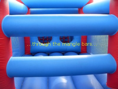 Bouncy Assault Course for hire