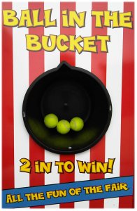 Ball in the Bucket Side Stall Game Hire