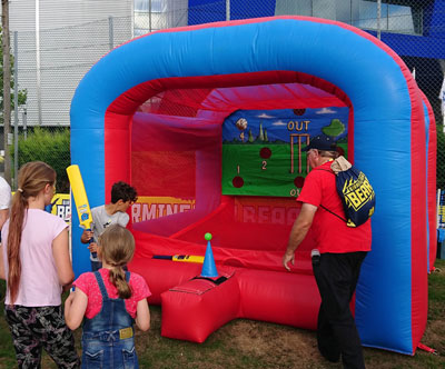 Baseball Target inflatable game