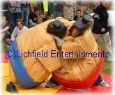 Super Sumo Wrestler hire